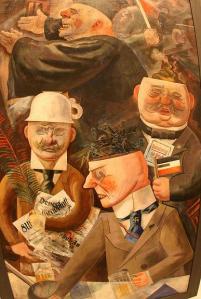 George Grosz, Τα στηρίγατα της κοινωνίας, 1926
