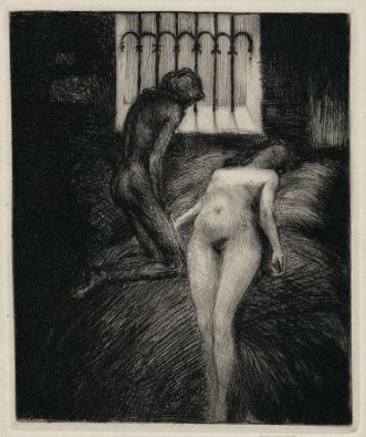 Bernd Streiter (German, 1962). Schlaf (from the series dedicated to Austrian poet Georg Trakl), 1989