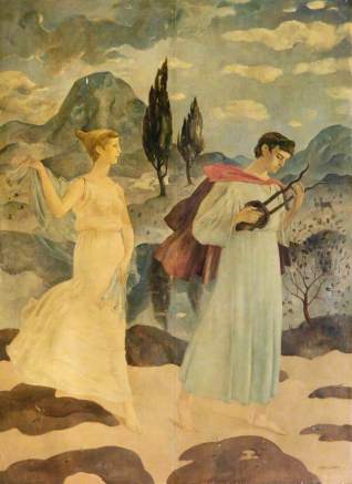 Crawford, Hugh Adam; Orpheus: The Wooing of Eurydice; Music Hall Aberdeen; http://www.artuk.org/artworks/orpheus-the-wooing-of-eurydice-106546