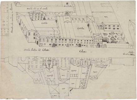 Map of Venice Ghetto, 1775