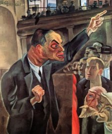 Conrad Felixmüller, The Agitator, 1920