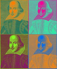 Shakespeare-pop-art