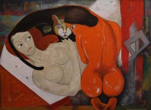 Poonam Chandrika Tyagi 1964 -  Indian Symbolist painter - Tutt'Art@ (12)