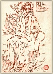 Καβάφης (σκίτσο)