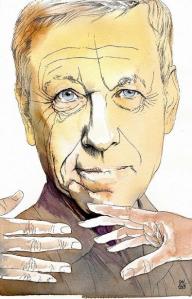 amos oz by siegfried_woldhek