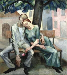 Magnus Zeller, Loving Couple, 1919