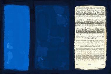 mark rothko blue-no-18-ketubah