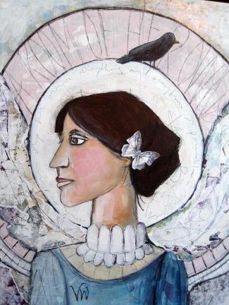 Virginia Woolf by Danielle Fraser_