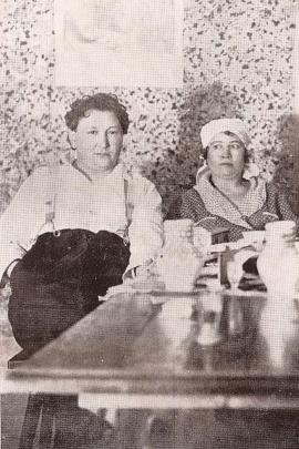 Jaroslav Hašek and his Russian wife Shura in Lipnice_